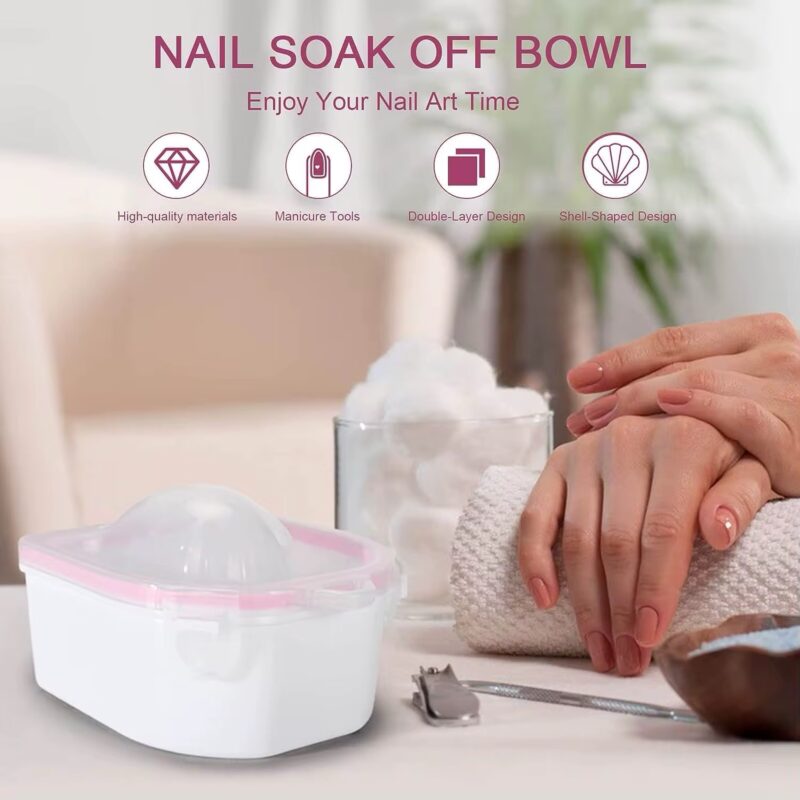 Hot Soak Off Aceton Bowl