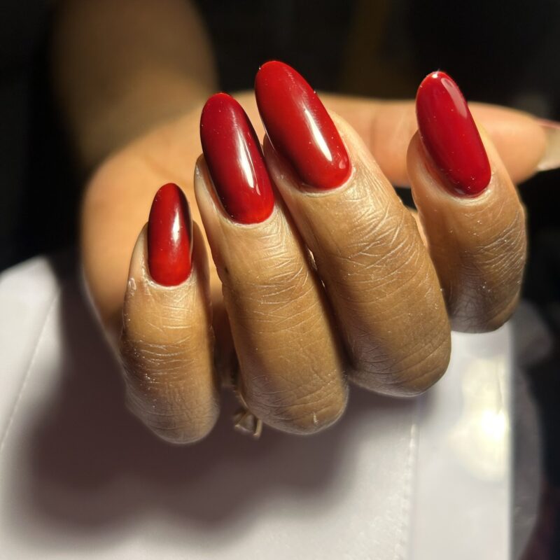 Pose Acrylique/ Polygel M avec vernis