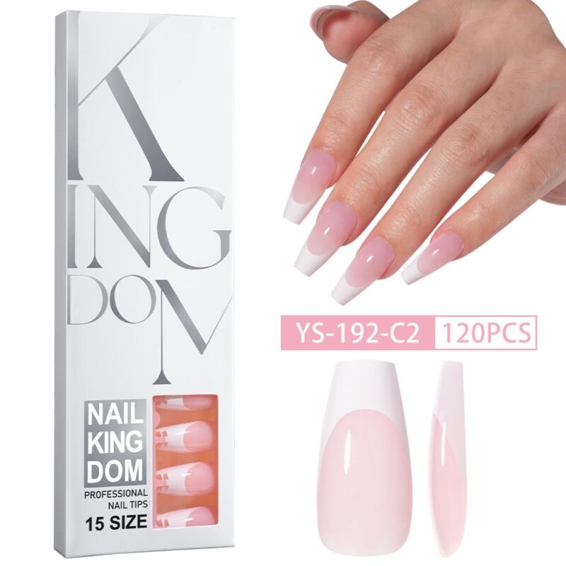 NK Soft Gel French Tips Ballerina