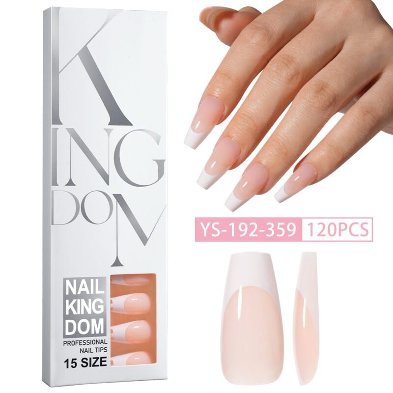 NK Soft Gel French Tips Ballerina