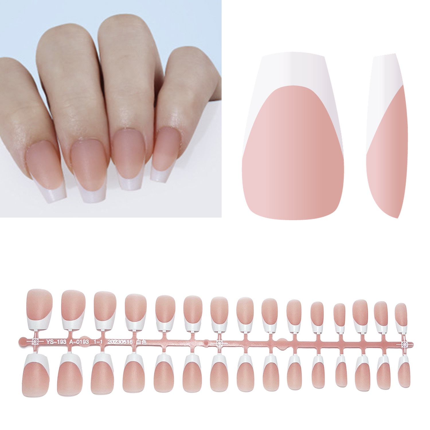 Short Gel X Nails 30 PCS – Image 2