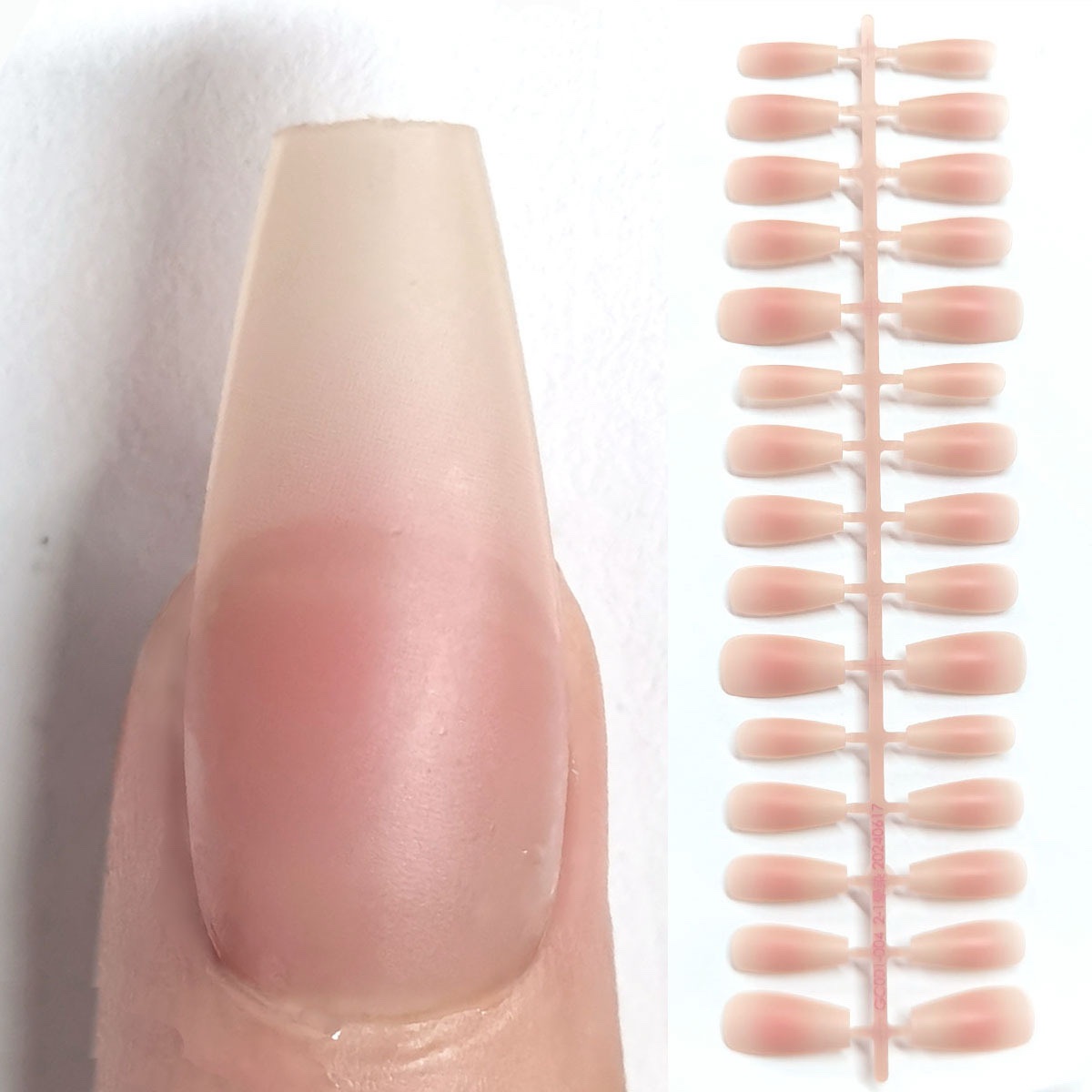 Gel X Tips Nude Aura Pose americaine – Image 2