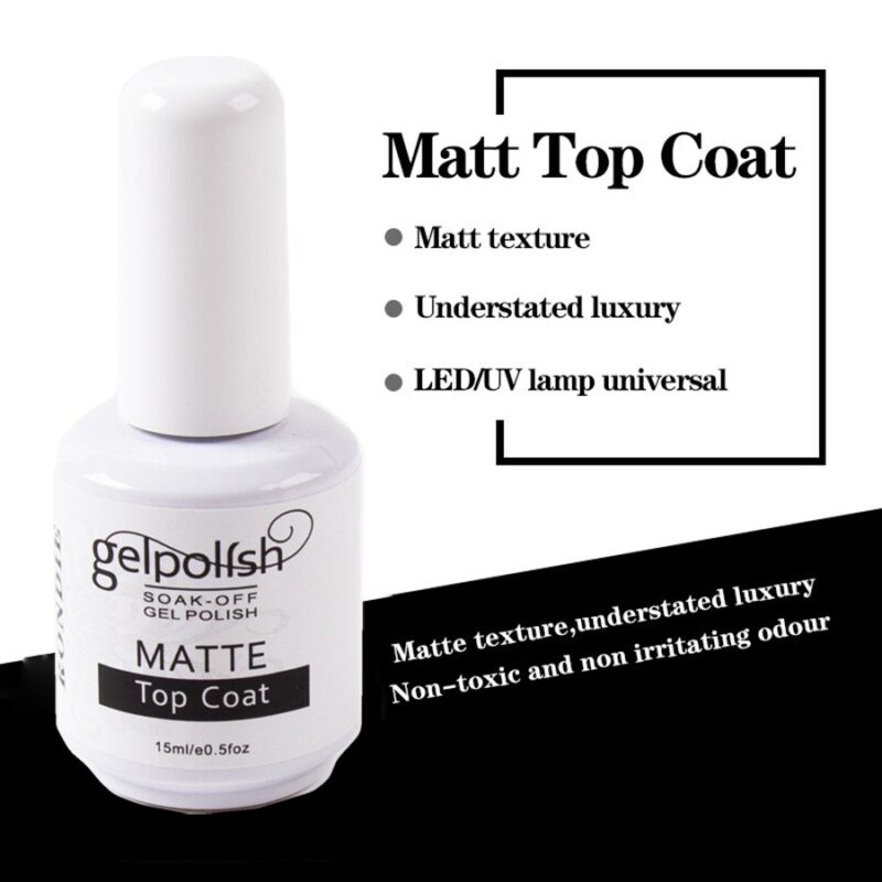 Gelpolish Matte Topcoat 15ML