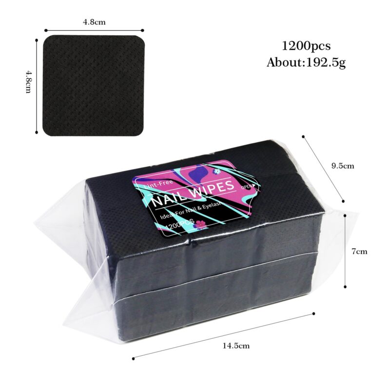 Lint Free Nail  Wipes 1200