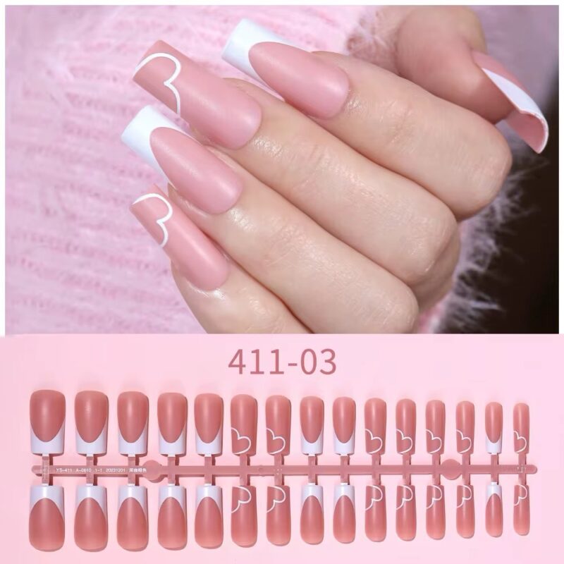 Softgel Tips French Heart