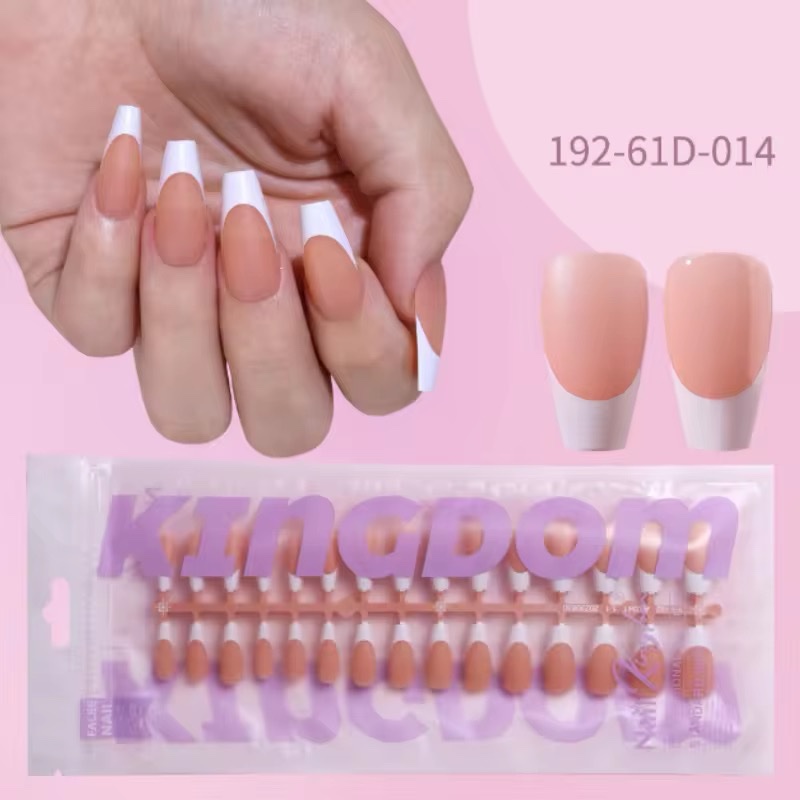 Softgel Tips Nude Coffin French
