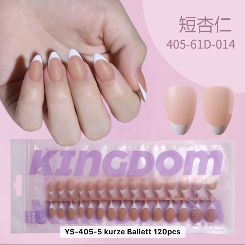 Softgel Tips Short Almond French