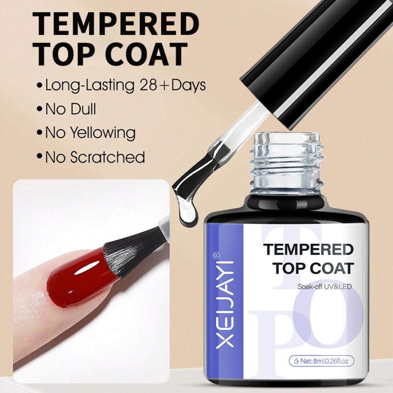 XEIJAYI Tempered Top Coat 8ML