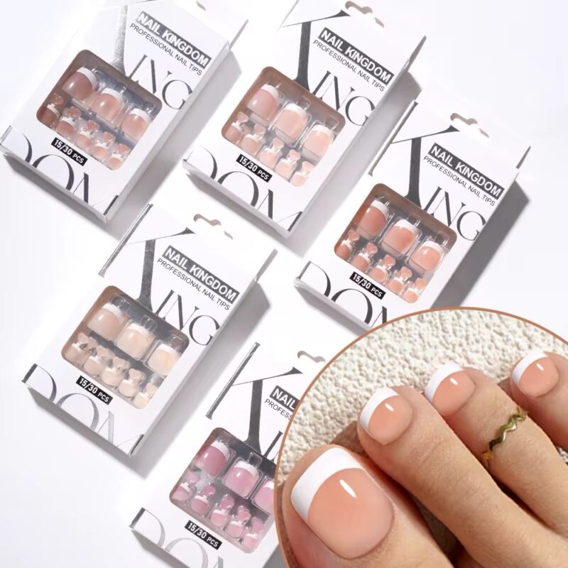 Nail Kingdom Softgel Toe Nail Tips