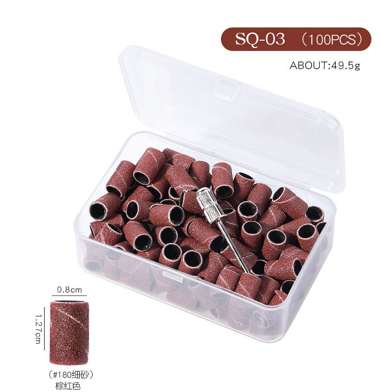 Mandrel Bit + 100 Sanding Bits #180