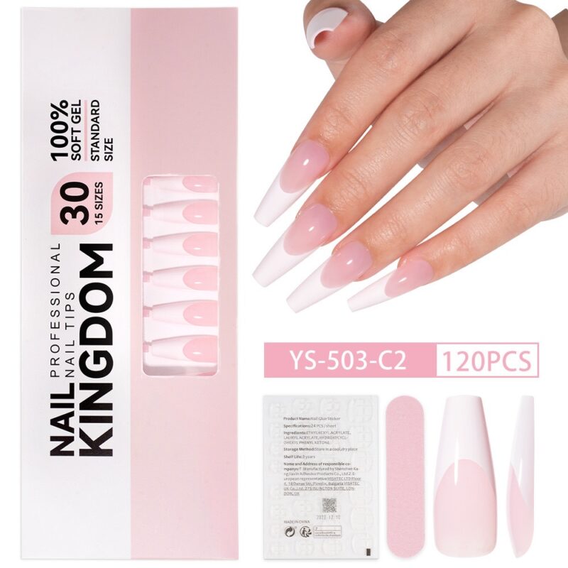 NK Softgel Tips Long Ballerina