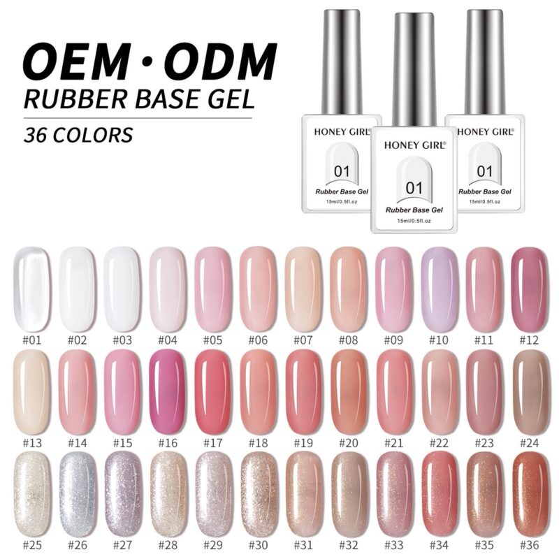 Honey Girl Rubber Base Gel 15ML