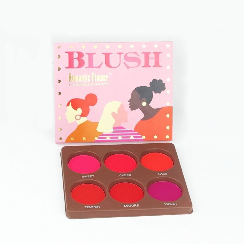 Romantic Flower Blush Palette