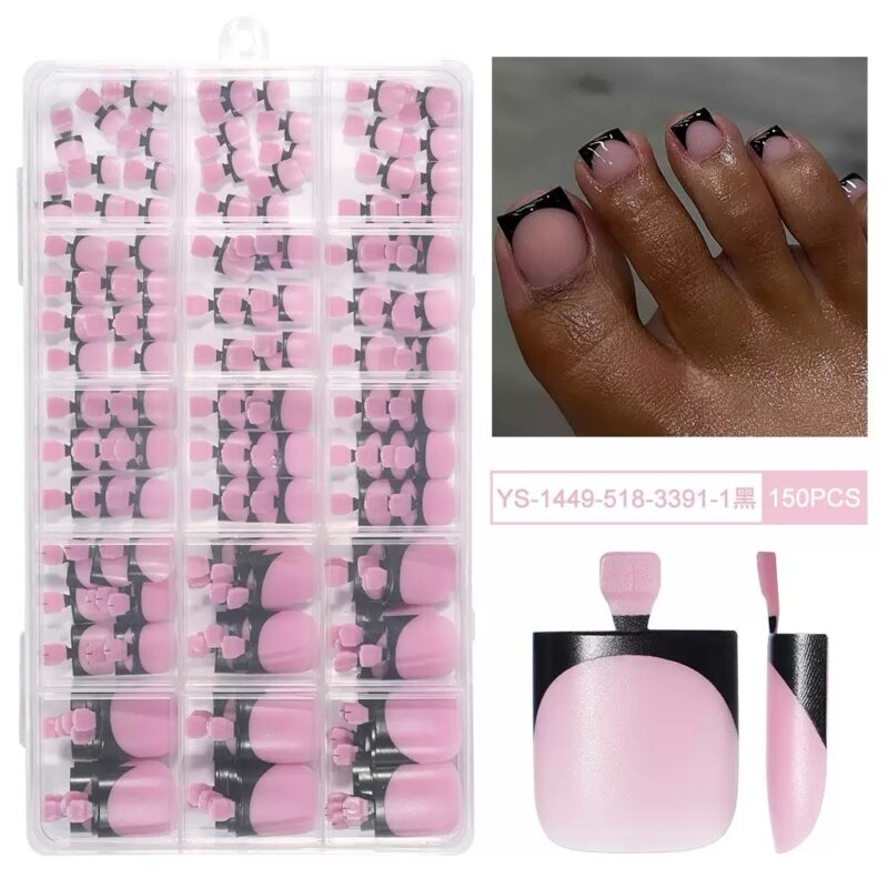 Toe Softgel Tips 150 Pcs