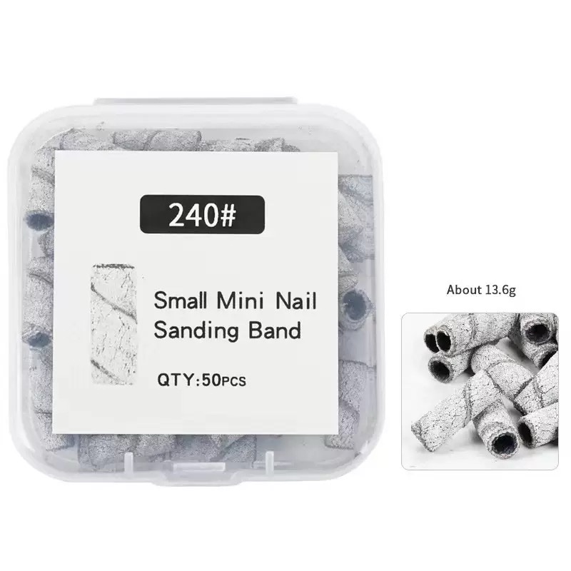 Mini Nail Sanding Band 240# 50 PCS