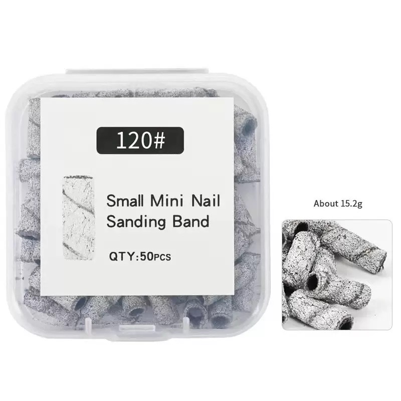 Mini Nail Sanding Band 120# 50 PCS
