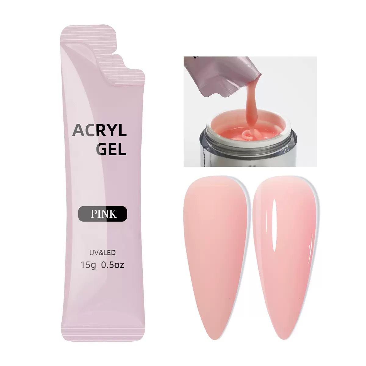 Acryl Gel Pink 15g