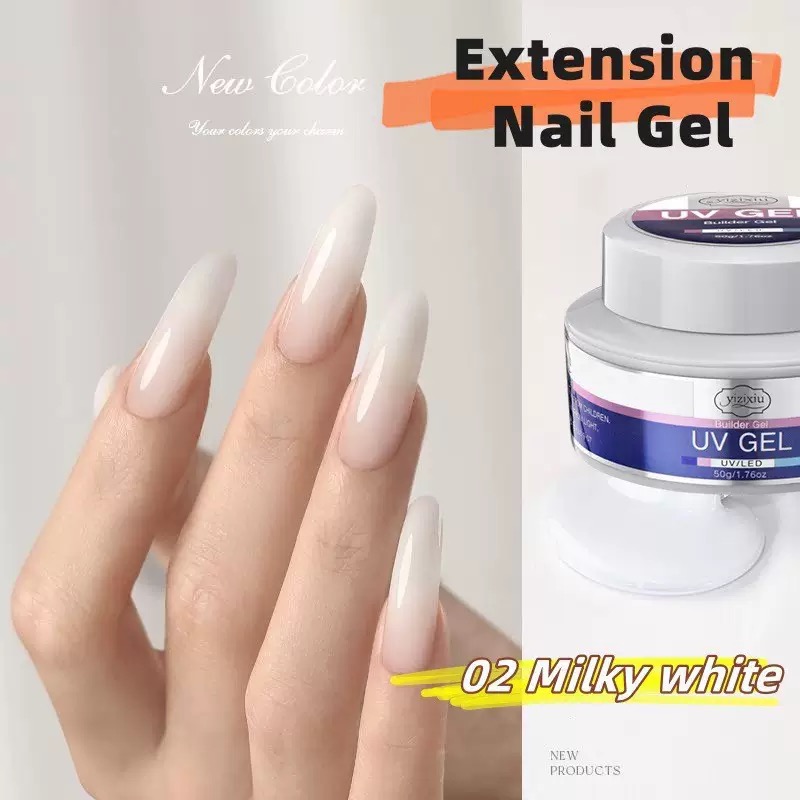Yizixiu Builder Gel 02 Milky White 50g