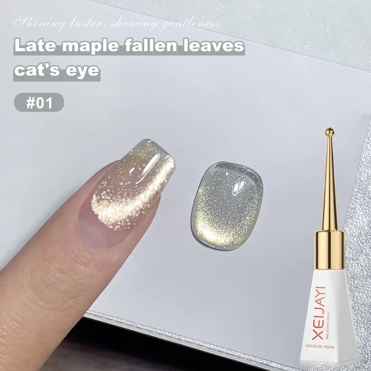 Late Maple leaves 01 CAT Eye